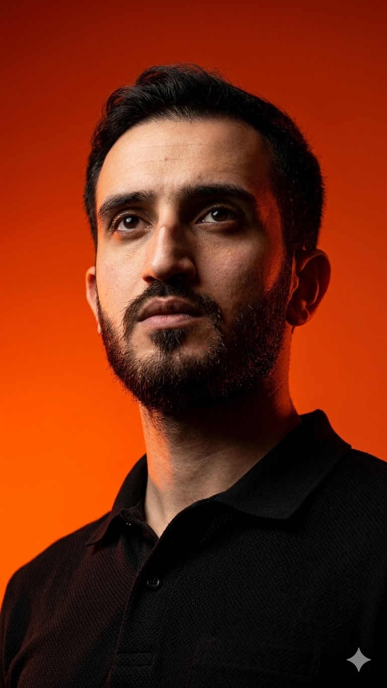 Portrait of Omar Hasan Hussein, founder and CEO of Nava